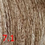 Крем-краска для волос Born to Be Colored (SHBC7.1, 7.1, блонд пепельный, 100 мл)