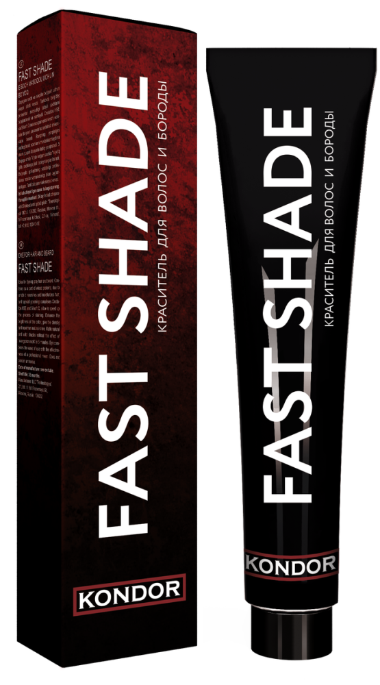 Краситель для волос и бороды Fast Shade (394983, тон 5, Темный русый, 60 мл)