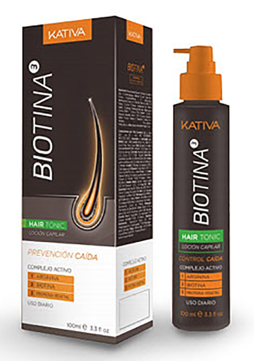 Тоник против выпадения волос с биотином Biotina