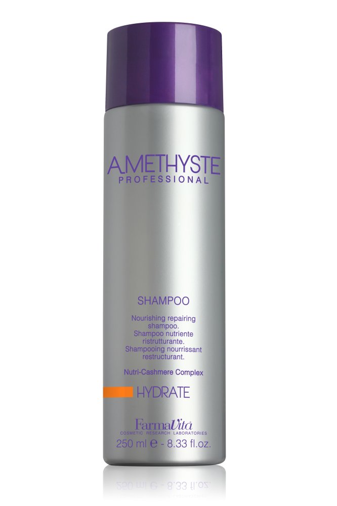 Увлажняющий шампунь для сухих и поврежденных волос Amethyste Hydrate Shampoo