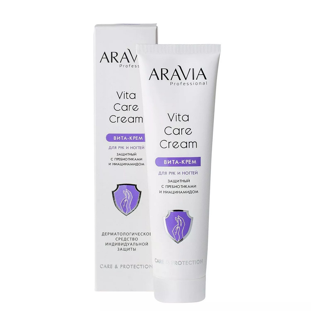 Вита-крем для рук и ногтей защитный с пребиотиками и ниацинамидом Vita Care Cream
Вита-крем для рук и ногтей защитный с пребиотиками и ниацинамидом Vita Care Cream