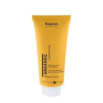 Обесцвечивающий крем для волос с маслом арганы (Kapous)