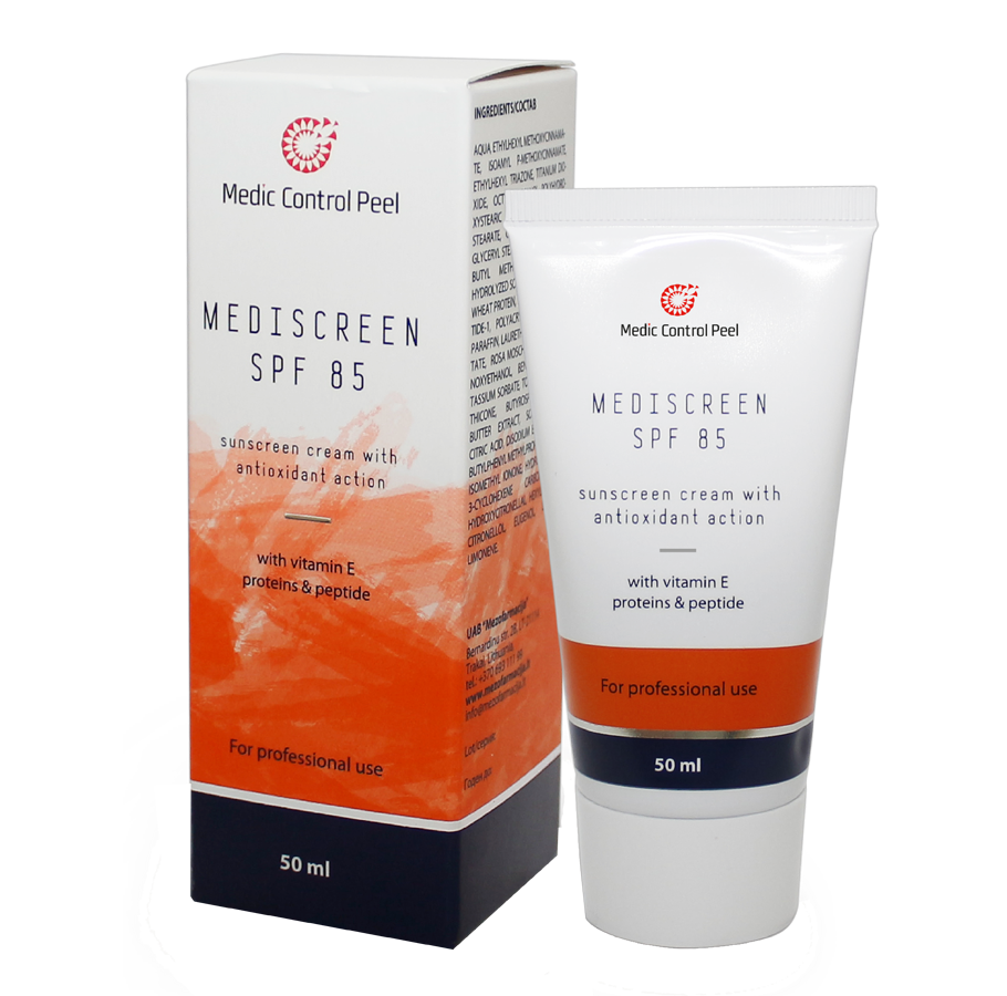 Солнцезащитный крем высокой степени защиты кожи Mediscreen SPF 85