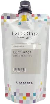 Оттеночный краситель-уход Locor Serum Color Light Grege  (Lebel Cosmetics)