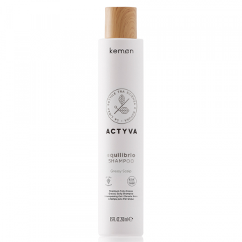 Шампунь для жирной кожи головы Actyva Equilibrio Shampoo Velian (Kemon)