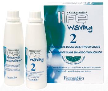 Химическая завивка для поврежденных волос в наборе (FarmaVita)