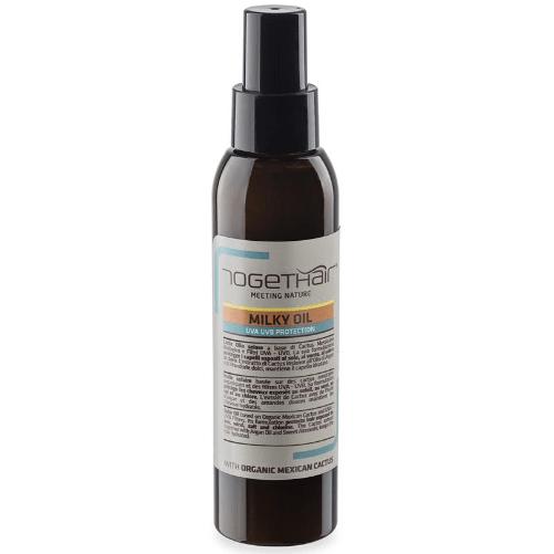 Молочко-масло для защиты волос во время пребывания на солнце Milky Oil UVA UVB Protection Togethair
Молочко-масло для защиты волос во время пребывания на солнце Milky Oil UVA UVB Protection Togethair