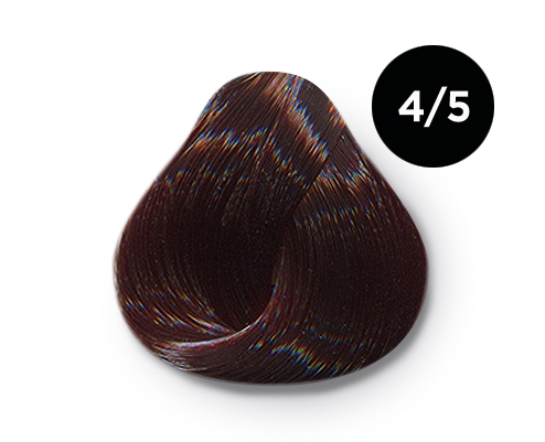 Перманентная крем-краска для волос Ollin Color (770297, 4/5, шатен махагоновый, 100 мл, Шатен)