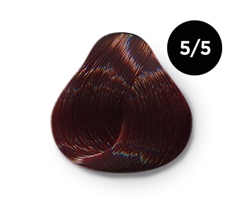 Перманентная крем-краска для волос Ollin Color (770365, 5/5, Светлый шатен махагоновый, 100 мл, Шатен)