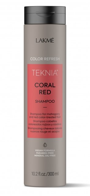 Шампунь для обновления цвета красных оттенков волос Refresh Coral Red Shampoo