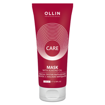 Маска против выпадения волос с маслом миндаля Almond Oil Mask Ollin Care (Ollin Professional)