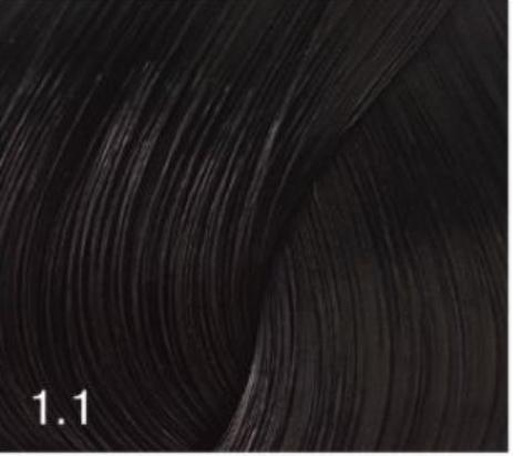 Перманентный крем-краситель для волос Expert Color (8022033104069, 1/1, ледяной черный, 100 мл)
