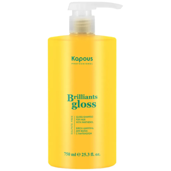 Блеск-шампунь для волос Brilliants gloss (Kapous)
