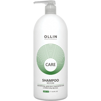 Шампунь для восстановления структуры волос Restore Shampoo Ollin Care (Ollin Professional)