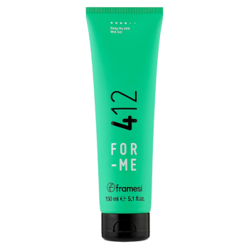Моделирующий гель с эффектом мокрых волос For Me 412 Keep Me 24H Wet Gel (Framesi)