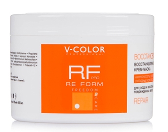 Маска для поврежденных волос Восстановление (V-Color)