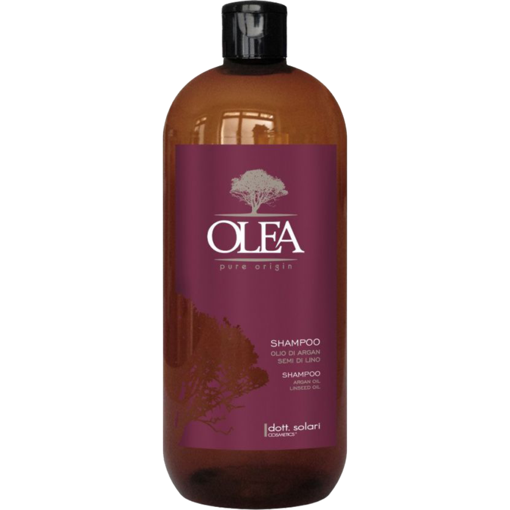 Шампунь бессульфатный на основе арганового и льняного масла Olea Pure Origin