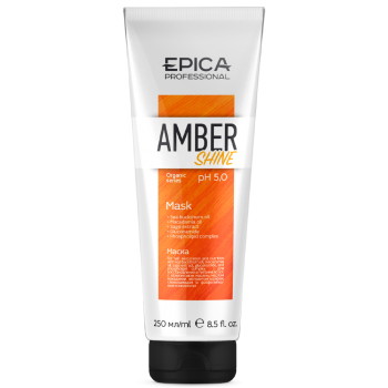 Маска для восстановления и питания волос Amber Shine Organic (Epica)