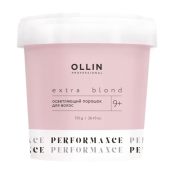 Осветляющий порошок для волос Extra Blond Performance 9+ (Ollin Professional)