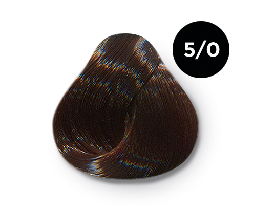 Перманентная крем-краска для волос Ollin Color (770310, 5/0, светлый шатен, 100 мл, Шатен)