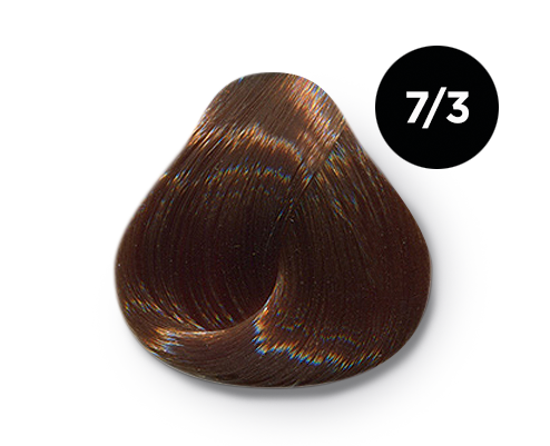 Перманентная крем-краска для волос Ollin Color (770549, 7/3, русый золотистый, 100 мл, Русый)