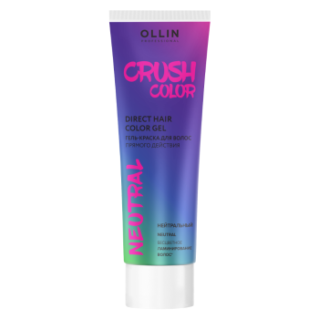 Гель-краска для волос прямого действия Crush Color (Ollin Professional)