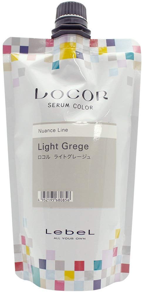 Оттеночный краситель-уход Locor Serum Color Light Grege 