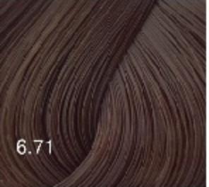 Перманентный крем-краситель для волос Expert Color (8022033103987, 6/71, темно-русый коричнево-пепельный, 100 мл)