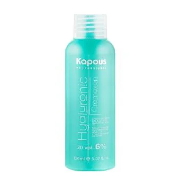 Кремообразная окислительная эмульсия Hyaluronic Cremoxon с Гиалуроновой кислотой 6% Kapous 150 мл