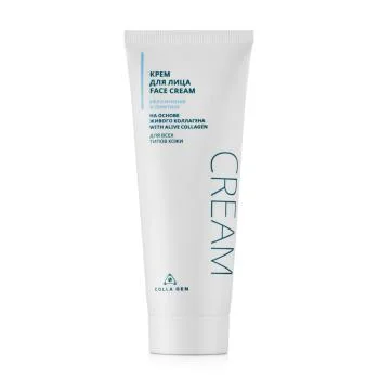 Крем для лица на основе живого коллагена Увлажнение и лифтинг Первый Живой Коллаген Colla Gen 75 мл
