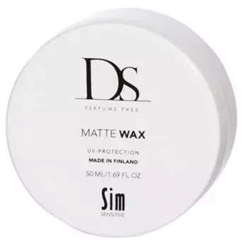Воск для укладки волос гибкой фиксации DS Matte Wax Sim Sensitive