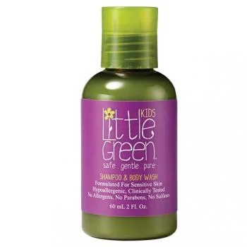 Шампунь-гель без слез для тела для детей от года Shampoo & Body Wash Little Green