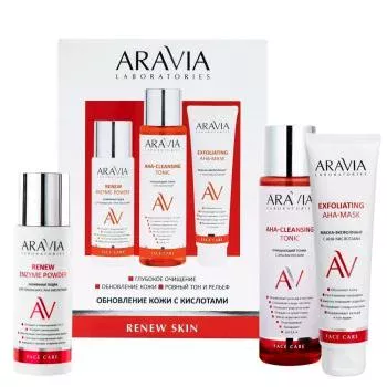 Набор для обновления кожи с кислотами Renew Skin Aravia 1 шт