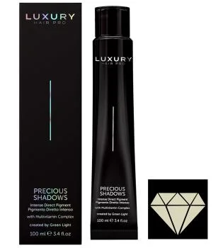 Интенсивный прямой пигмент Драгоценные оттенки Антижелтый Precious Shadows No Yellow Green Light 100 мл