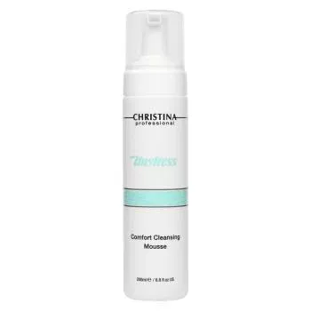 Очищаюший мусс Comfort Cleansing Mousse Unstress Christina 200 мл