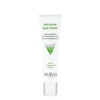 Крем-корректор для проблемной кожи против несовершенств Anti-Acne Spot Cream Aravia 40 мл