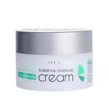 Крем для лица суперувлажнение и восстановление с мочевиной 10% и пребиотиками Balance Moisture Cream Aravia 150 мл