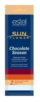 Крем для загара Sun Flower Chocolate Season Estel 15 мл
