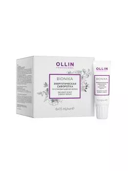 Энергетическая сыворотка против выпадения волос Bionika Ollin Professional 6*15 мл