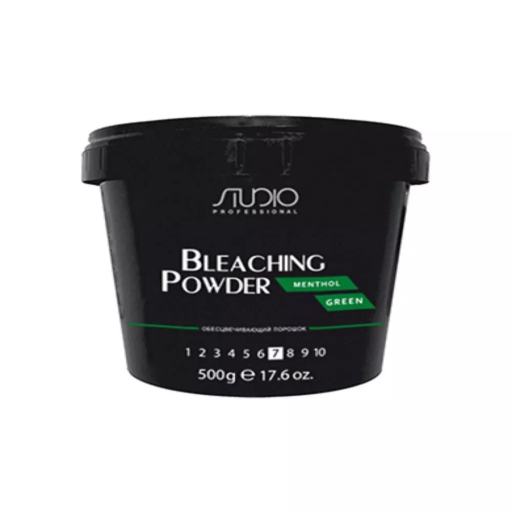 Обесцвечивающий порошок для волос Menthol Green (2484, 500 г)