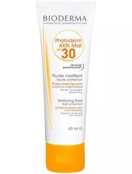 Матирующая эмульсия Фотодерм AKN-SPF 30 Bioderma 40 мл