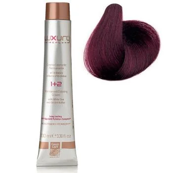 Стойкая крем-краска Фиолетовый Luxury Hair Color Violet Green Light 100 мл