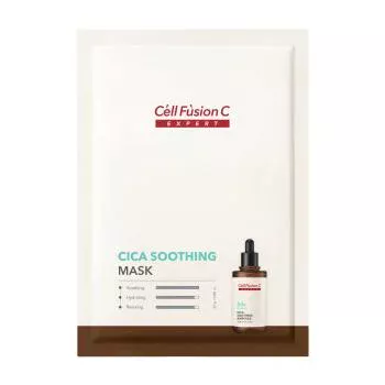 Маска восстанавливающая успокаивающая Cica Soothing Mask Cell Fusion C