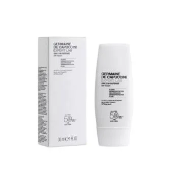 Эмульсия высокой защиты без тона SPF50 Expert Lab Daily Hi-Defense Dry Touch SPF50 Germaine de Capuccini 30 мл