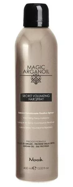 Секретный лак для объемных укладок волос Магия Арганы
