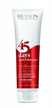 Шампунь-кондиционер для красных оттенков Rcc Brave Reds Shampoo Revlon 275 мл