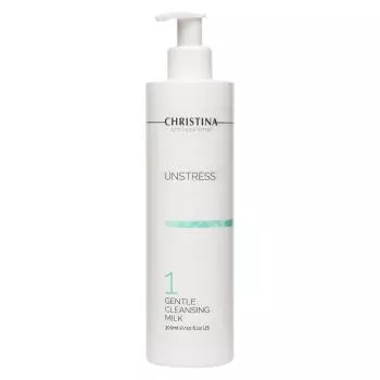 Нежное очищающее молочко Gentle Cleansing Milk Unstress Christina 300 мл