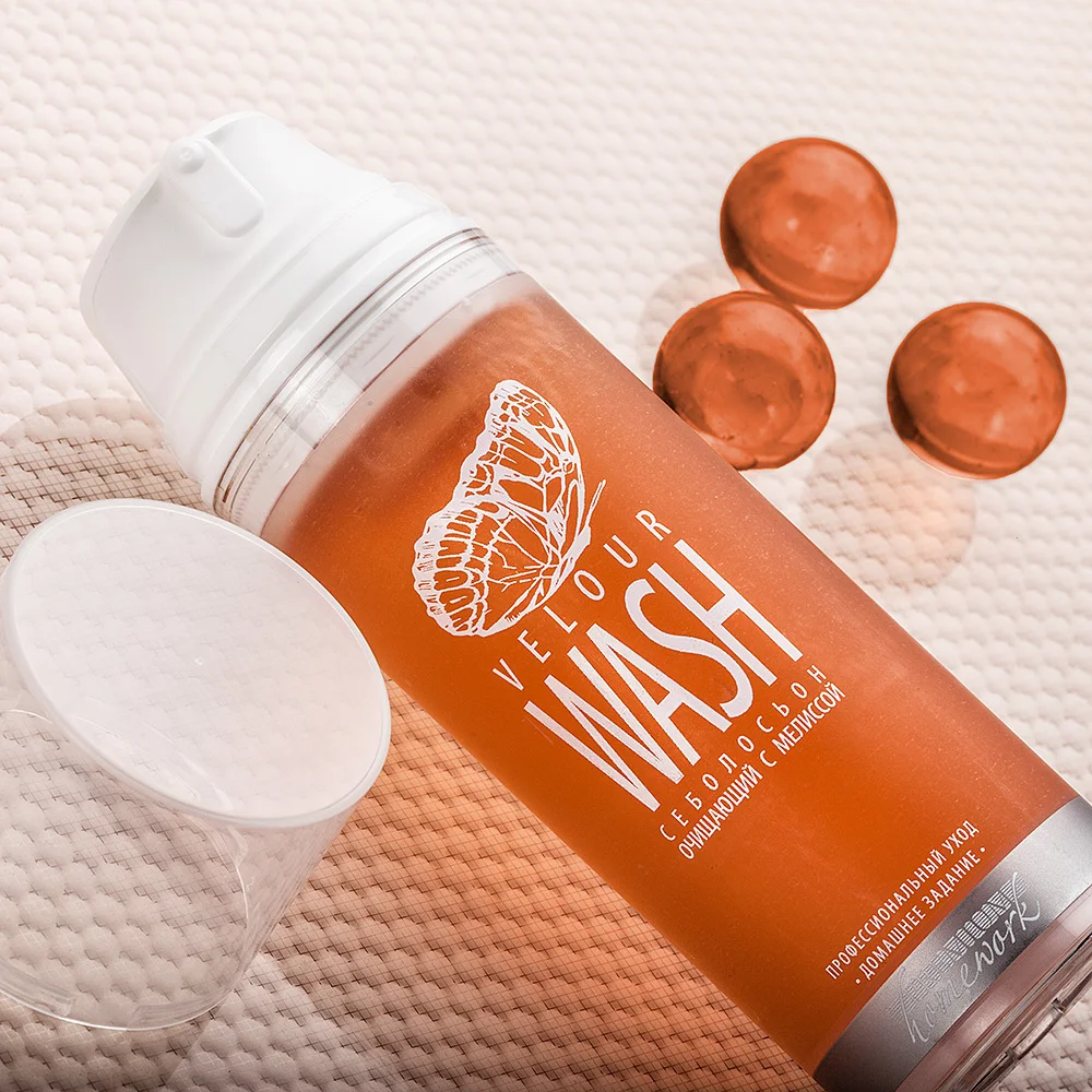 Очищающий себолосьон с мелиссой Velour Wash