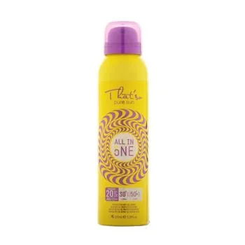 Солнцезащитный спрей с прогрессирующим SPF 20/30/50+ All In One That'so