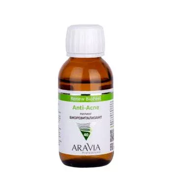 Пилинг-биоревитализант для жирной и проблемной кожи Anti-Acne Renew BioPeel Aravia 100 мл